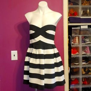 Strapless Cocktail Dress